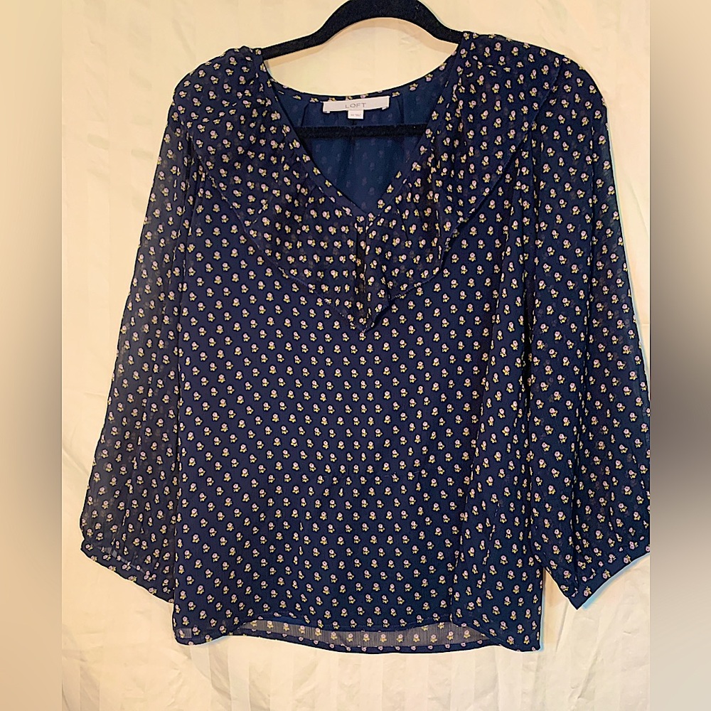 Loft Floral Blouse